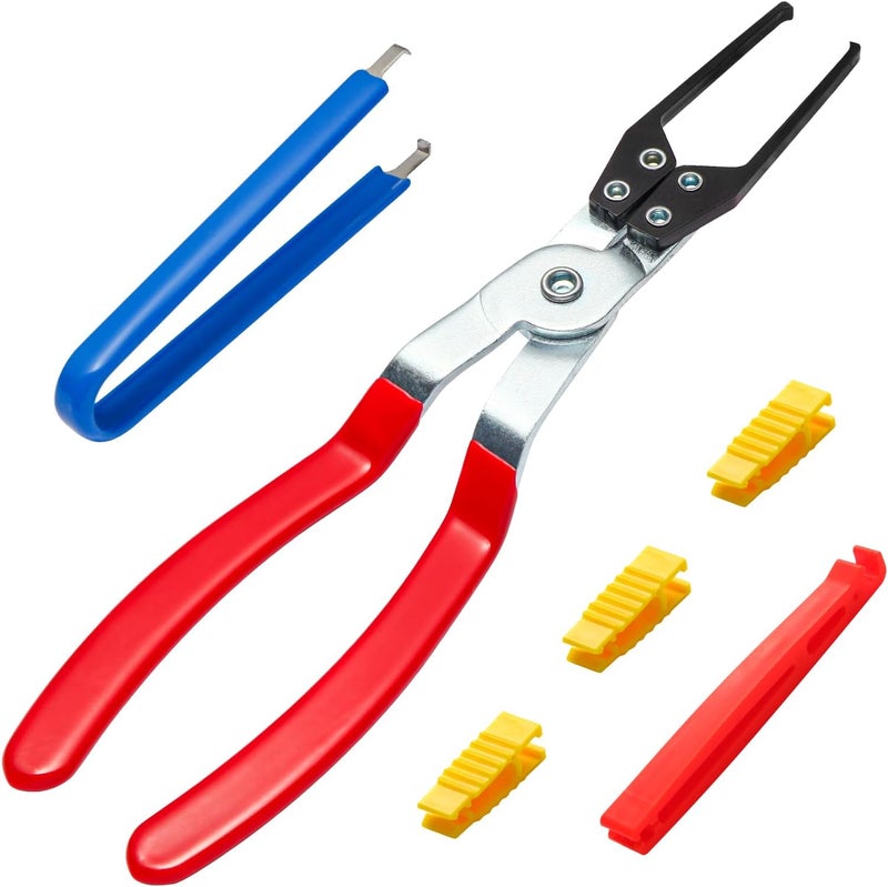 Aleric Relay Puller Pliers and Relay Fuse Remover Tools, 6 Pack, Automobile Fuse Puller Pliers, Car Fuse Puller, Fuse Removal Tool, Relay Pliers Puller, Vehicle Electrical Disconnect Plier - Image 1